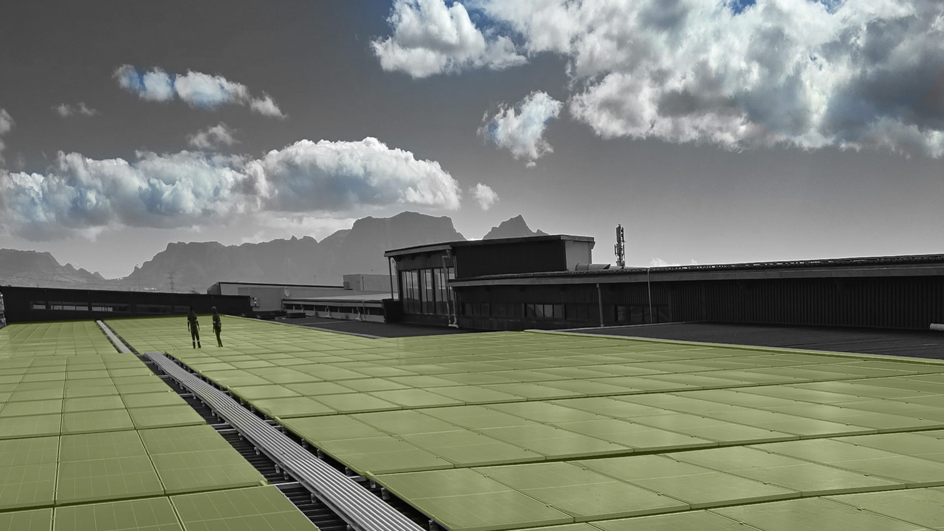 Cape Town city bowl at dusk